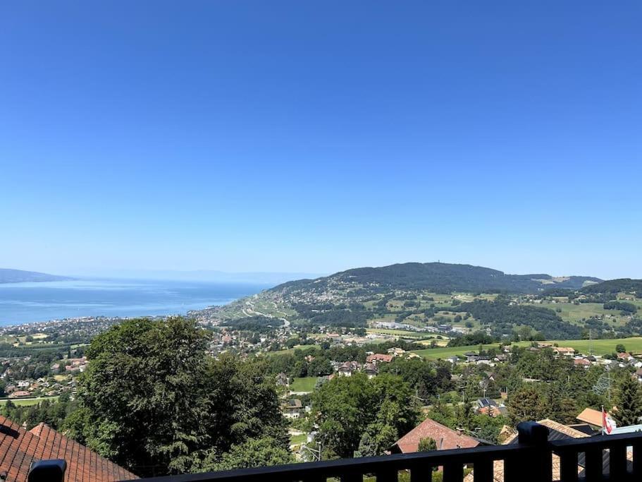 Blonay Swiss Chalet - Mountain And Lake View מראה חיצוני תמונה